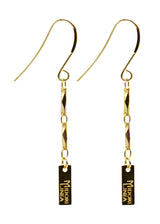 LIVEOUTLOUD ANYA DOUBLE LOGO EARRING PAIR (Fresh)