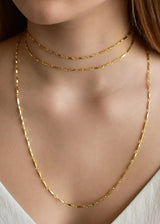 ANYA DOUBLE TIME CHOKER NECKLACE (Fresh)