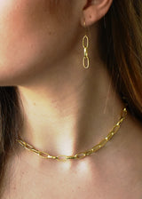 Evolve Angelina Chain Earring Mid Length (Fresh)