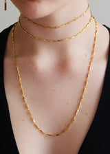 ANYA DOUBLE TIME CHOKER NECKLACE (Fresh)