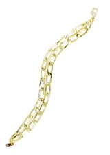 Jasper Double Chunky Chain Bracelet (Fresh)