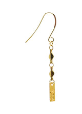 LIVEOUTLOUD ARIANNA DOUBLE LOGO EARRINGS