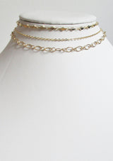 CLASSIC CABLE CHOKER NECKLACE