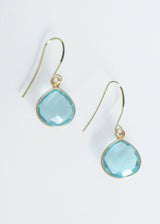 CECELIA SOLO AQUAMARINE EARRINGS WHOLESALE