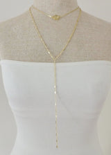 CELESTE KARA Y NECKLACE CITRINE LEMON WHOLESALE 1