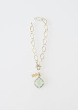 CLASSIC CABLE CELESTE BRACELET GREEN AMETHYST WHOLESALE 1