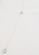 MG ANYA CELESTE Y NECKLACE AQUAMARINE WHOLESALE 1
