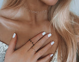 CLASSIC CABLE CHOKER NECKLACE