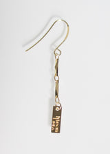 LIVEOUTLOUD ANYA DOUBLE LOGO EARRING WHOLESALE