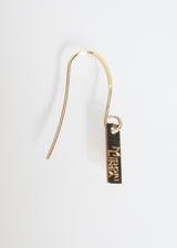 LIVEOUTLOUD LOGO SOLO EARRING WHOLESALE