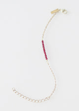 SHANIA BRACELET RUBY RED WHOLESALE 1