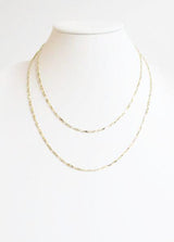 SL ANYA DOUBLE TIERED MID LENGTH NECKLACE