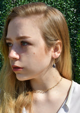 CECELIA SOLO PURPLE IOLITE EARRINGS WHOLESALE