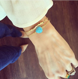 CECELIA BRACELET AQUAMARINE WHOLESALE 1