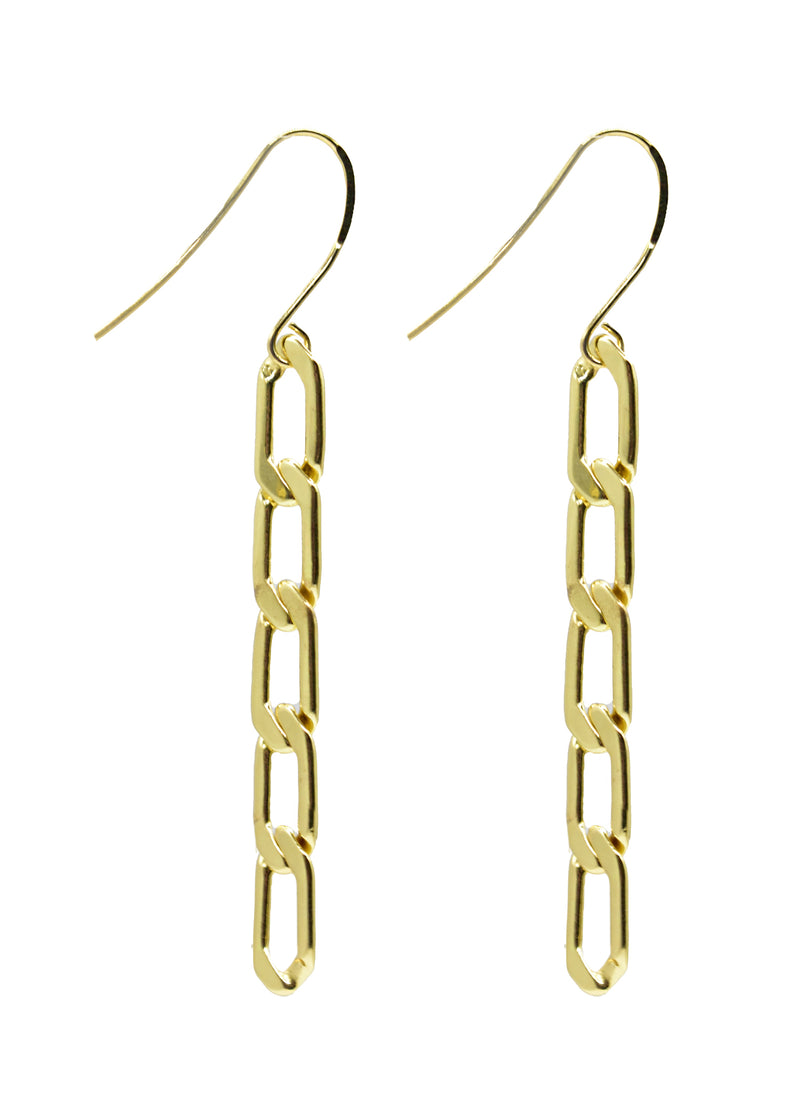 Evolve Jasper Chain Earring Mid Length (Fresh)
