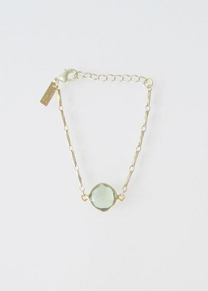 ANYA CELESTE BRACELET GREEN AMETHYST WHOLESALE 1