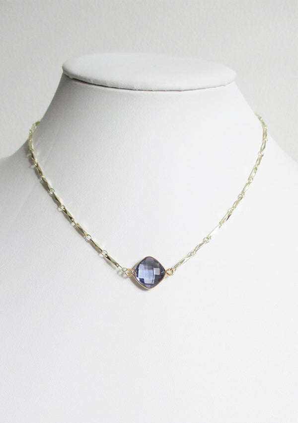 ANYA CELESTE NECKLACE PURPLE IOLITE WHOLESALE 1