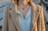 CECELIA Y NECKLACE WHITE OPAL WHOLESALE 1