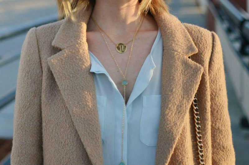 CECELIA Y NECKLACE WHITE OPAL WHOLESALE 1