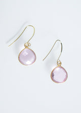 CECELIA SOLO ROSE PINK EARRINGS WHOLESALE