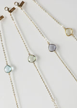 14k Gold Bracelet • Handmade Gemstone Jewelry