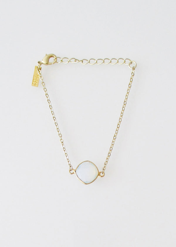 CELESTE BRACELET WHITE OPAL WHOLESALE 1