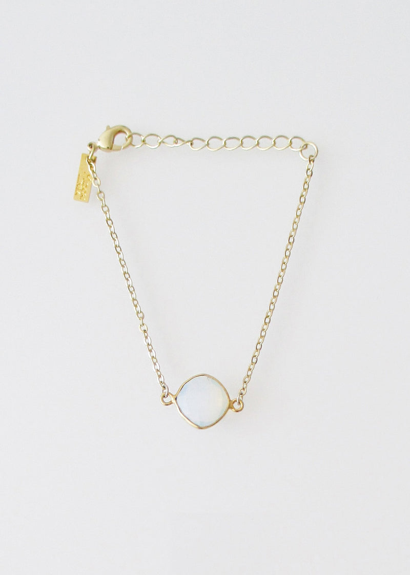 CELESTE BRACELET WHITE OPAL WHOLESALE 1