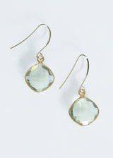 CELESTE SOLO GREEN AMETHYST EARRINGS WHOLESALE