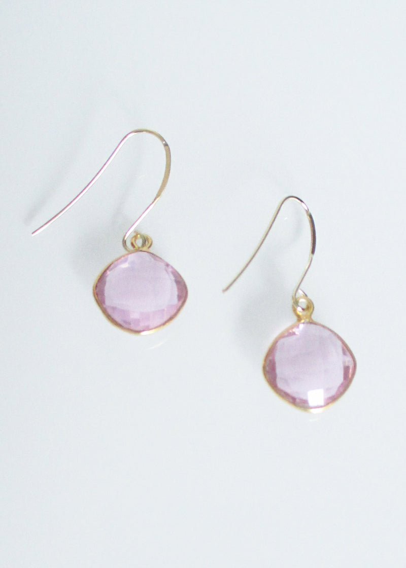 CELESTE SOLO ROSE PINK EARRINGS WHOLESALE