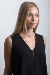 CELESTE KARA Y NECKLACE PURPLE IOLITE WHOLESALE 1