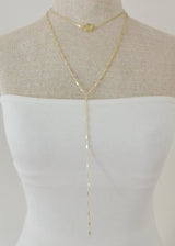 CELESTE KARA Y NECKLACE CITRINE LEMON WHOLESALE 1