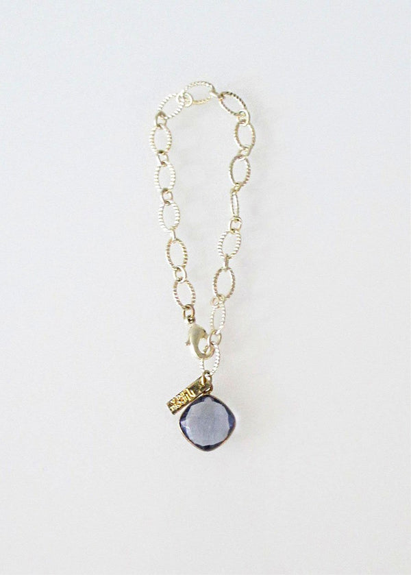 CLASSIC CABLE CELESTE BRACELET PURPLE IOLITE WHOLESALE 1