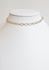 CLASSIC CABLE CHOKER NECKLACE