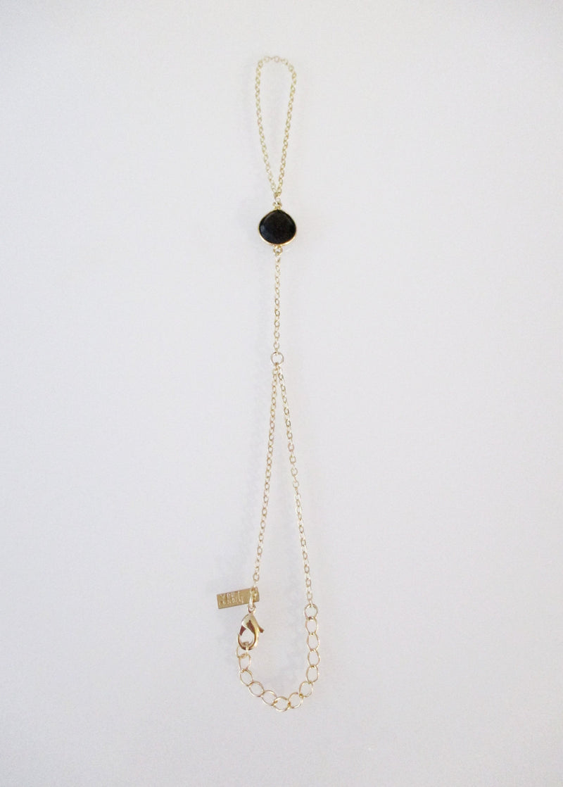 CECELIA HANDCHAIN BLACK ONYX WHOLESALE 1
