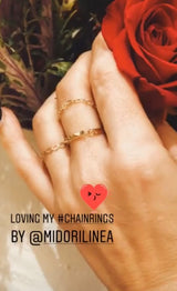 Alicia Chain Ring