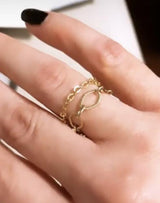 Haley Chain Ring WHOLESALE 1