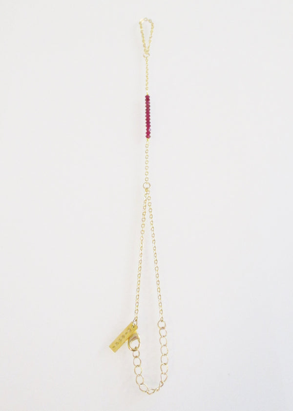 SHANIA HANDCHAIN RUBY RED WHOLESALE 1