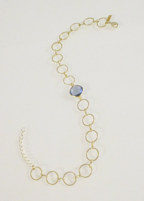 MONTANA CELESTE CHOKER NECKLACE PURPLE IOLITE WHOLESALE 1
