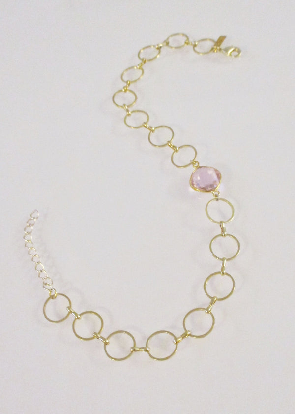 MONTANA CELESTE CHOKER NECKLACE ROSE PINK WHOLESALE 1