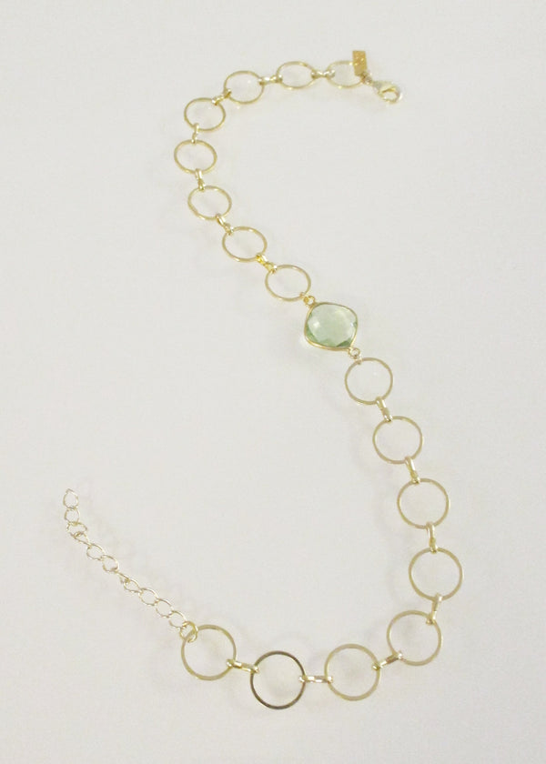 MONTANA CELESTE CHOKER NECKLACE GREEN AMETHYST WHOLESALE 1