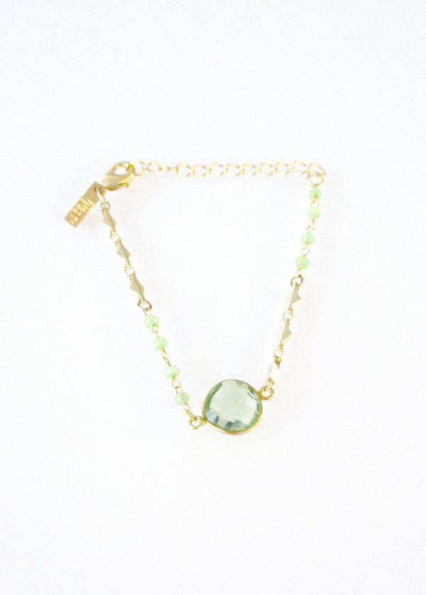 MARISA BRACELET GREEN AMETHYST WHOLESALE 1