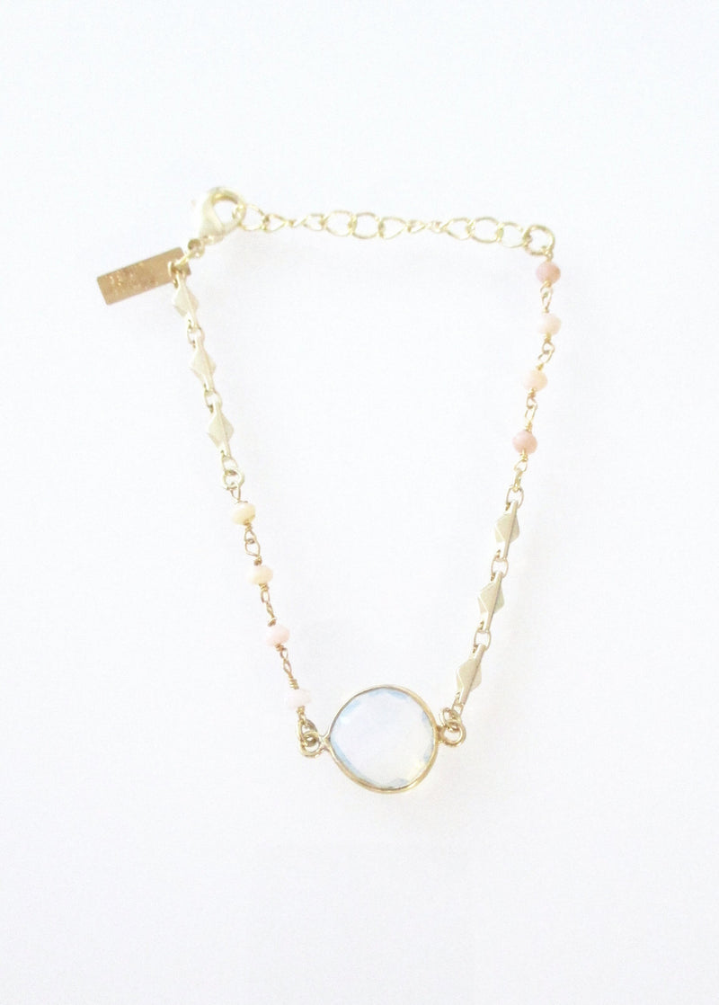 MILA BRACELET WHITE OPAL WHOLESALE 1