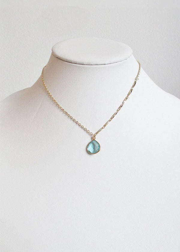 LIVEOUTLOUD ANYA CABLE AQUAMARINE WHOLESALE 1
