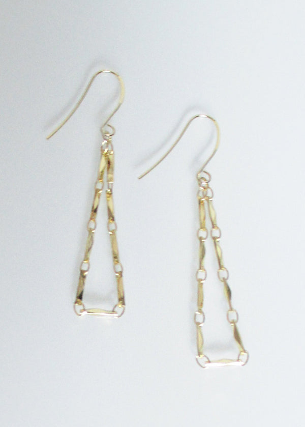 LIVEOUTLOUD ANYA TRIANGLE EARRINGS WHOLESALE