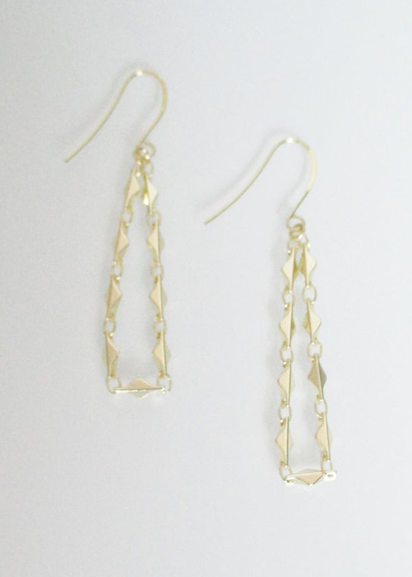 LIVEOUTLOUD ARIANNA TRIANGLE EARRING WHOLESALE