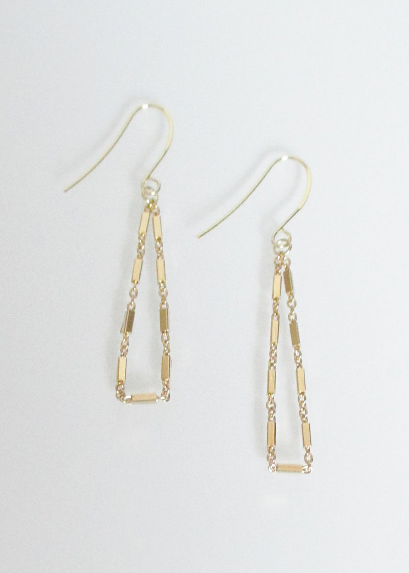 LIVEOUTLOUD KARA TRIANGLE EARRING WHOLESALE