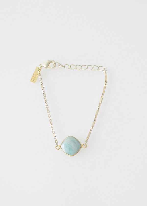 LiVEOUTLOUD MIXED CHAIN CELESTE AMAZONITE WHOLESALE 1