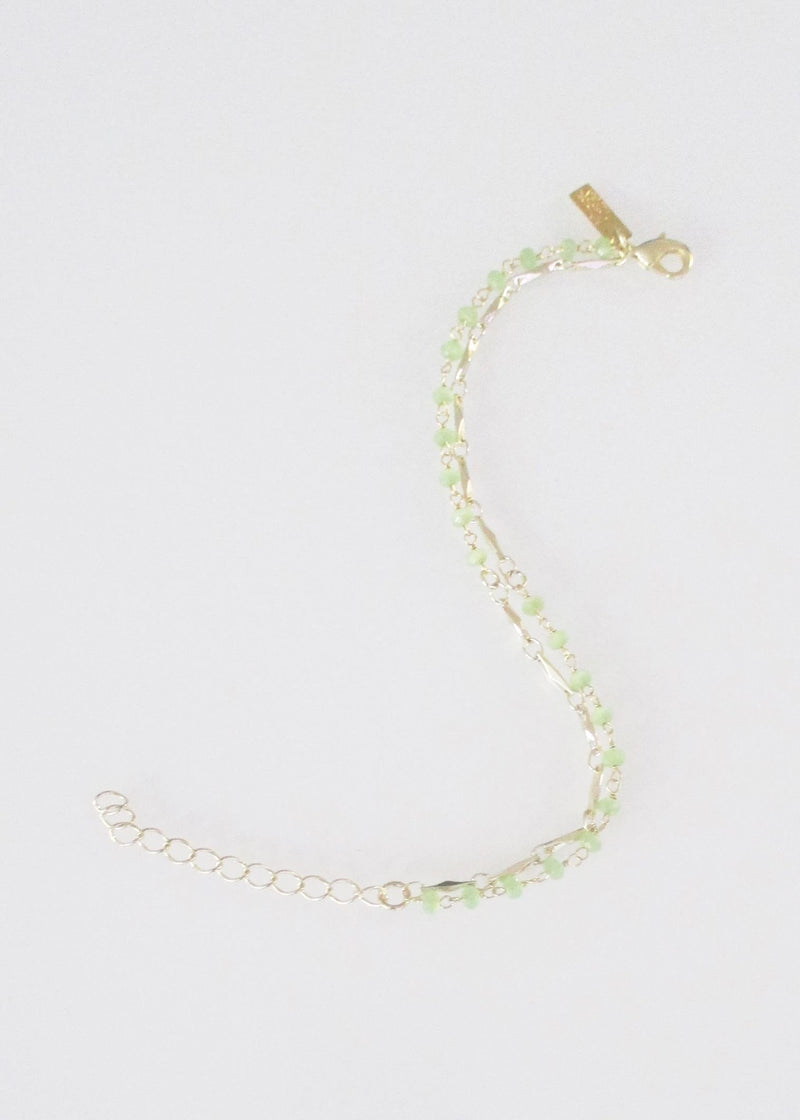 MARNA ANYA COMBO BRACELET GREEN CHALCEDONY WHOLESALE 1