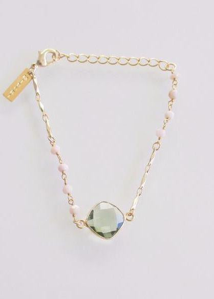 MINA BRACELET GREEN AMETHYST WHOLESALE 1