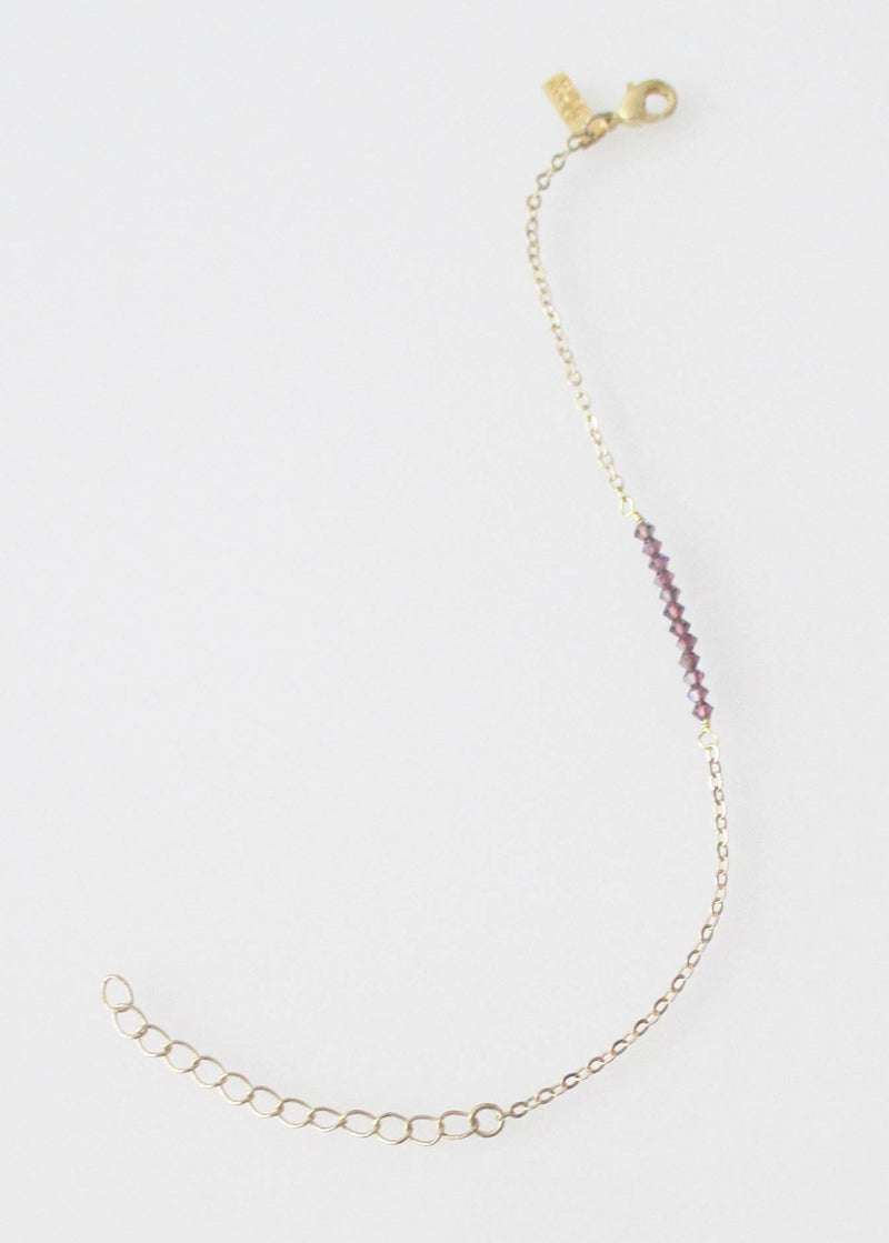 SHANIA BRACELET EGGPLANT WHOLESALE 1